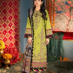 AJRA-23 EMBROIDERED JACQUARD 3 PCS